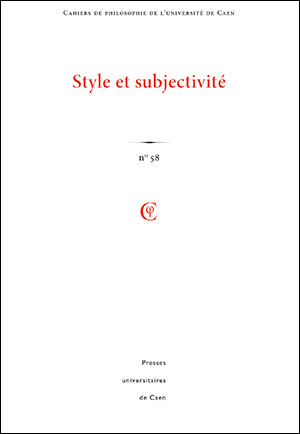 Style et subjectivité